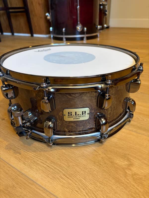 Tama LGM146 6x14" S.L.P. Series G-Maple Snare Drum 2019 - Present - Kona Mappa Burl image 1