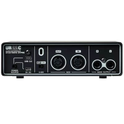 Steinberg UR22C 2-In 2-Out USB-C Audio Interface - 32-bit 192kHz, Cubase AI image 2