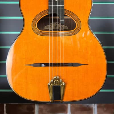 Gitane D-500 Gloss Natural Gypsy Jazz Acoustic Guitar image 4