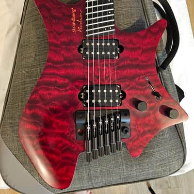 Strandberg Guitars Boden Prog NX 6 2023 - Lava Red image 3