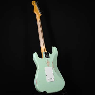 Fender Custom Shop Limited Edition Fat '54 Stratocaster Relic/ Closet Classic Hardware- Super Faded Aged Surf Green 2024 (LXX0565) image 16