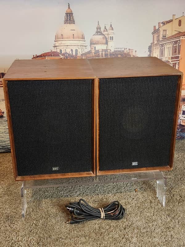 Realistic Vintage Realistic Fostex FE103 bookshelf speakers 70s - Walnut wood image 1