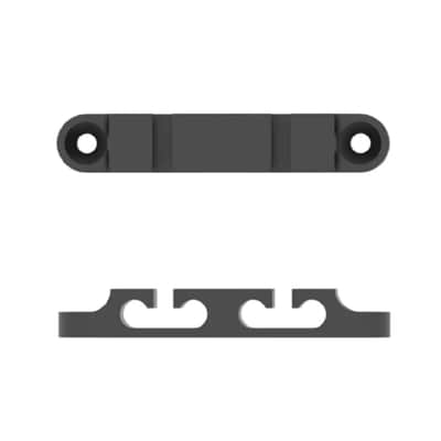 Hipshot 4-String Retainer For Bass - BLACK, 2SR-04B