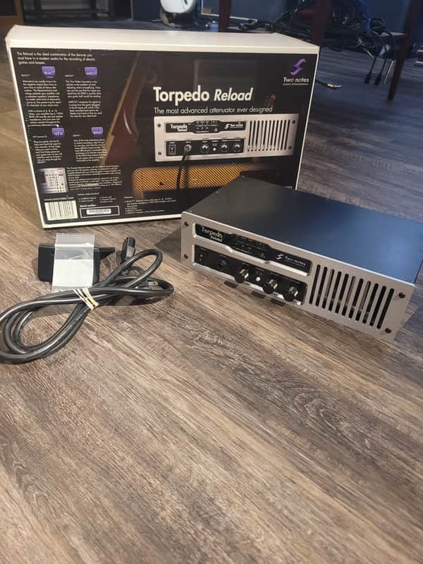 Two Notes Torpedo Reload Advanced Attenuator 2010s - White/Black image 1