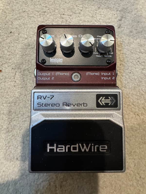 DigiTech Hardwire RV-7 Stereo Reverb