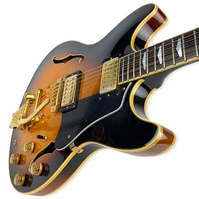 Westone Rainbow II Semi-Hollowbody Early '80s Sunburst image 2