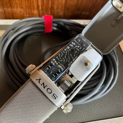 SONY C-38B C38B Multi-Pattern Condenser Microphone w/ carrying case #2 image 9