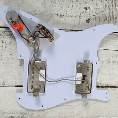 Loaded Electric Guitar Pickguard with Dual Burstbucker Humbucker Guitar Pickups image 6