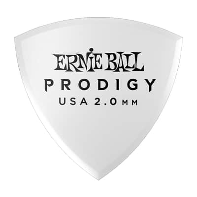 Immagine Ernie Ball Prodigy Shield 2mm White (6 Pack) - 1