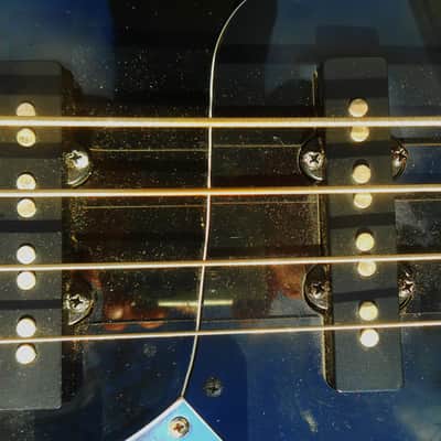 Gibson Epiphone Jazz Bass Guitar, 1993,  Black,  Very Clean image 4