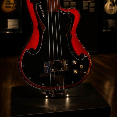 Ampeg AUB-1 Red Sunburst 1967 | Reverb