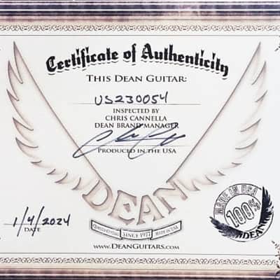 Dean ML USA 2024 NAMM Guitar/Honey Burst/Custom image 11