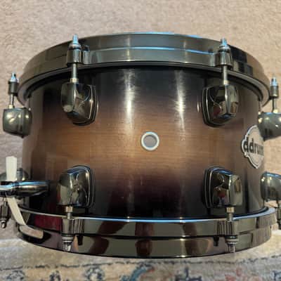 DDrum Dominion Maple Snare Drum 7x13 Black Burst image 4