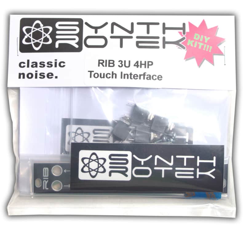 Synthrotek Ribbon Controller Touch Interface DIY Kit, 3U 4HP image 1