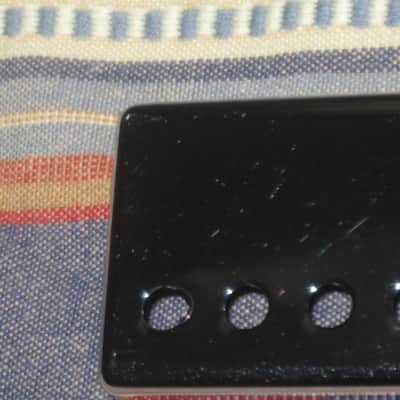 used (light medium relic'd) genuine Gibson PRPC-015 Chrome Bridge Humbucker Cover - BRIDGE pole spacing: 52mm -- 2 and 1/16 inch image 3
