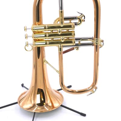 Carol Brass 6200-rss Flugelhorn - Clear Lacquer image 5