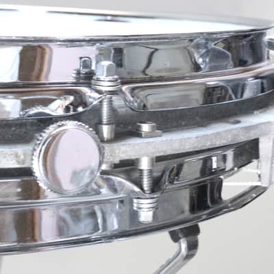 RARE Rogers Satellite Piccolo Snare Drum, Grey Cast Shell, Original Wires, 1970s -ALMOST LIKE NEW  / INSPECTED & TESTED image 13