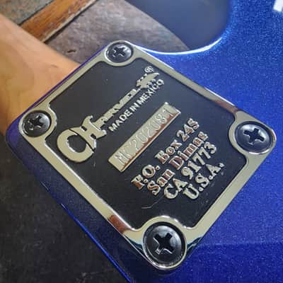 Charvel San Dimas Pro Mod PJ bass w/case - mystic blue image 6