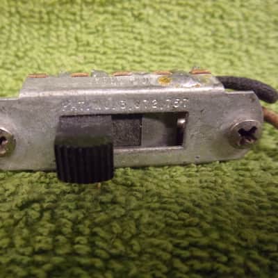 REVISED: PROJECT: Fender Jazzmaster or Jaguar switches, early 1960's, silver, Cipollina image 2