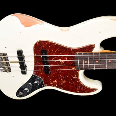 Fender Custom Shop Ltd 60 Jazz Bass 2022 - Relic Olympic White image 4