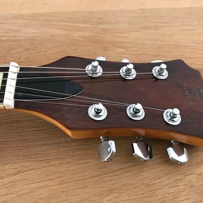 Vintage 70’s Samick Johnny Pro II Electric Solid-body Guitar Neck trough w. Gibson Strings image 12
