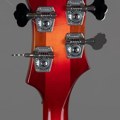 2014 Rickenbacker LTD 4003 FG CB Checkerboard Binding Fireglo Japan Exclusive Run (USA, Fireglo, OHSC) image 8