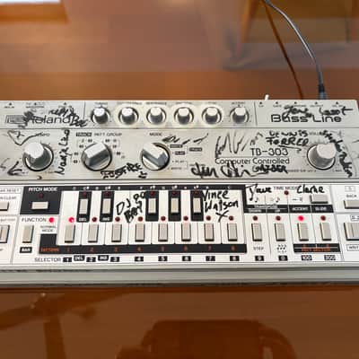 Roland TB-303 Bassline Synthesizer Module 1981 - 1984 - Silver