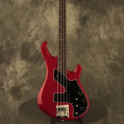 1982 Gibson Victory Artist Bass CANDY APPLE RED with papers + RARE painted neck image 2