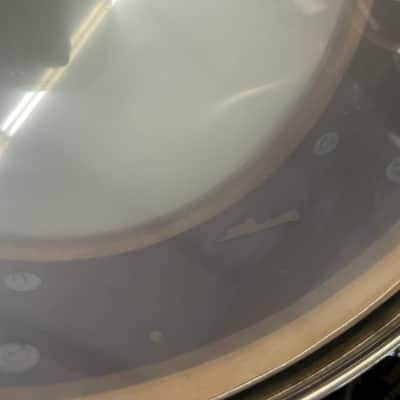 Ludwig No. 491 Pioneer 5x14" 6-Lug Snare Drum with Transition Badge 1958 - 1960 - Black/Gold Duco Lacquer image 11