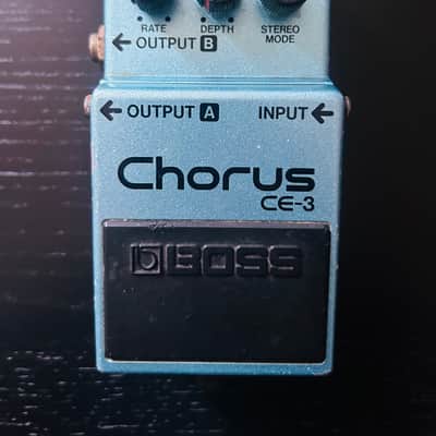 BOSS CE-3 Chorus 1983 Black Label MIJ - Made in Japan Vintage Analog image 2