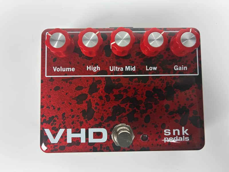 SNK Pedals VHD Distortion - Red Sparkle - Excellent Condition