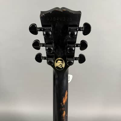 2000 Gibson Les Paul GOTHIC Studio Black in Browncase image 6
