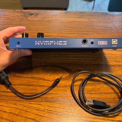 Dreadbox Nymphes 6-voice Desktop Analog Synthesizer 2021 - Present - Blue image 2