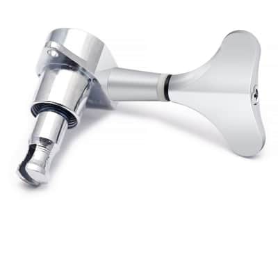 Guitar Sealed Tuners Tuning Pegs Machine Heads 4 In Line for Right Hand 4 String Bass Guitar Chrome. image 9