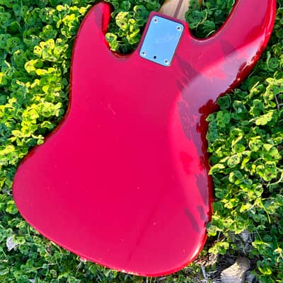 Fender Collector Series Dakota Red Jazz Bass Guitar 1981-1983 image 21