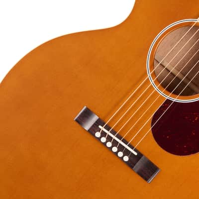 Gibson J-185 Century 12-Fret Acoustic Electric Guitar - Vintage Amber image 6