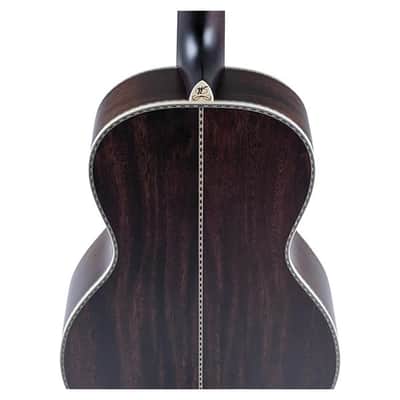 Washburn Victorian Parlor Acoustic Guitar, Vintage Brown image 12