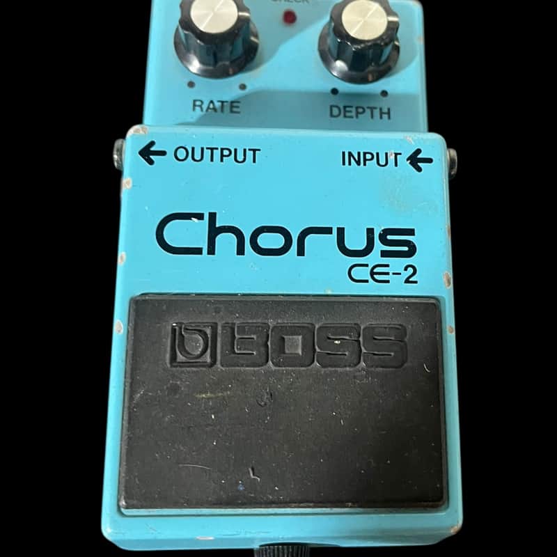 Boss CE-2 Chorus (Black or Green Label) 1988 - 1992 - Blue X14967 image 1