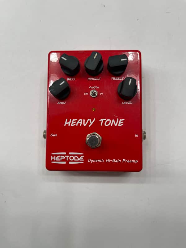 Heptode Heavy Tone Dynamic High Gain Preamp Overdrive Rare Guitar Effect Pedal image 1