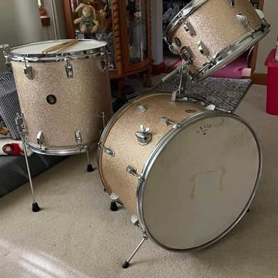 Kent Drums 1968 - Champagne sparkle image 10