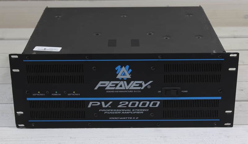 Peavey PV2000 Professional Stereo Power Amplifier - 2000 Watts