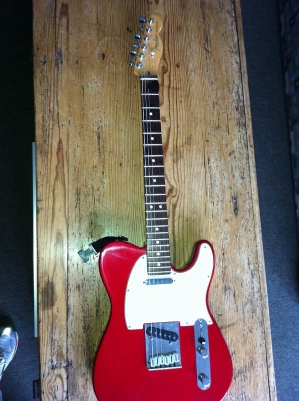 Fender American Standard Telecaster with Rosewood Fretboard 1996 - 1998 - Candy Apple Red image 1