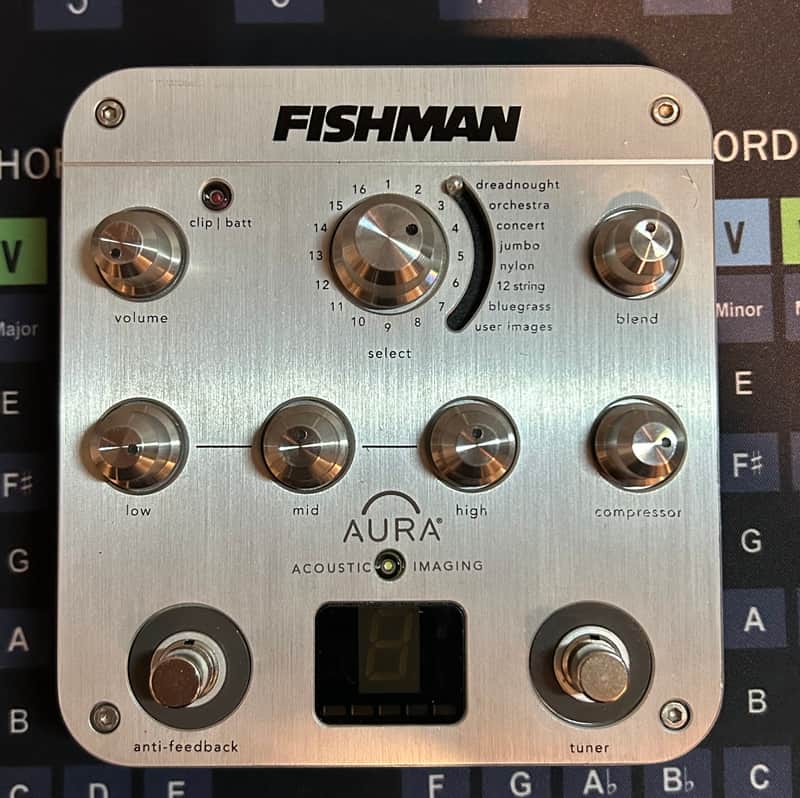Fishman Aura Spectrum DI 2010s Silver image 1