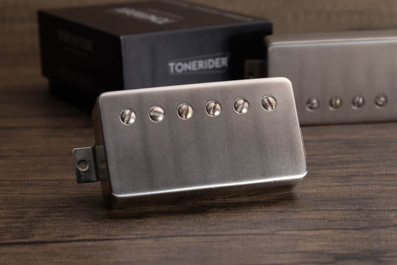 Tonerider Panama Humbucker pickup F-Spaced Bridge (52mm)/Aged nickel cover image 1