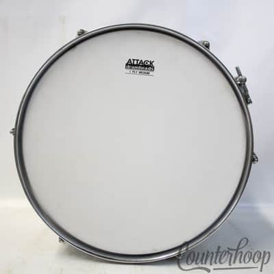 *Pearl 12x8"Tom Drum WMP Wood-Fiberglass Tom Drum White Marine Vintage 70s Japan image 7