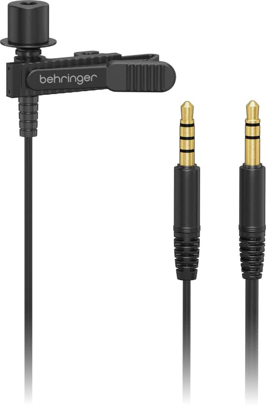 Behringer BC Lav Clip-on Cardioid Condenser Lavalier Microphone with 3.5mm Connector image 1