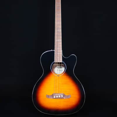 Fender FA-450CE Acoustic Bass, Laurel FB, 3-Color Sunburst image 5