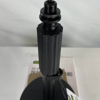 Shure by Gator SH-DESKTOP1 Round Base Desktop Microphone Stand, Black image 3
