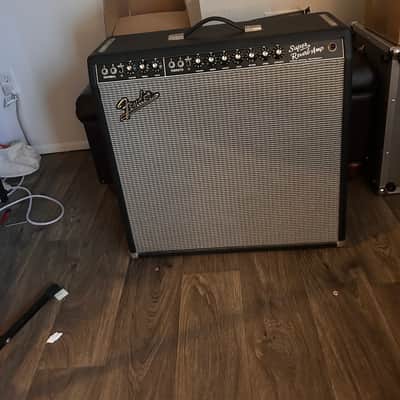Fender '65 Super Reverb Reissue 45-Watt 4x10" Guitar Combo 2001 - Present Black image 4