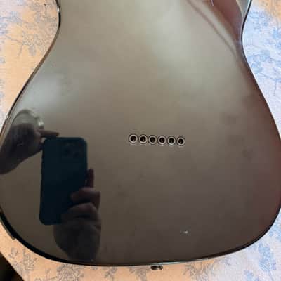 Unknown Telecaster loaded body - black image 3